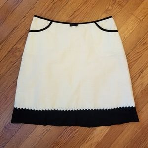RockSteady Yellow & Black Mini Skirt - Size Large